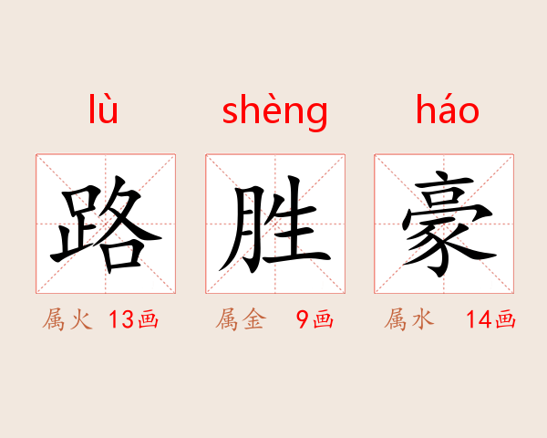 路胜豪
