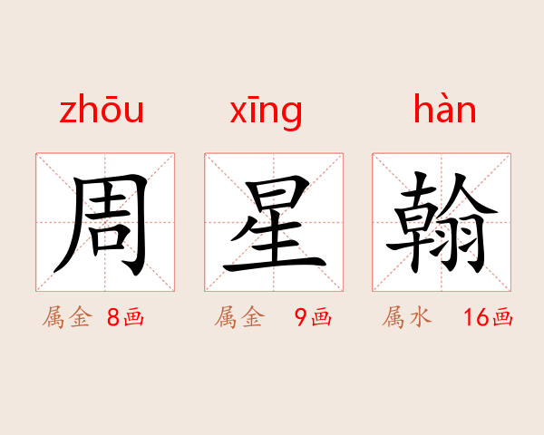 周星翰