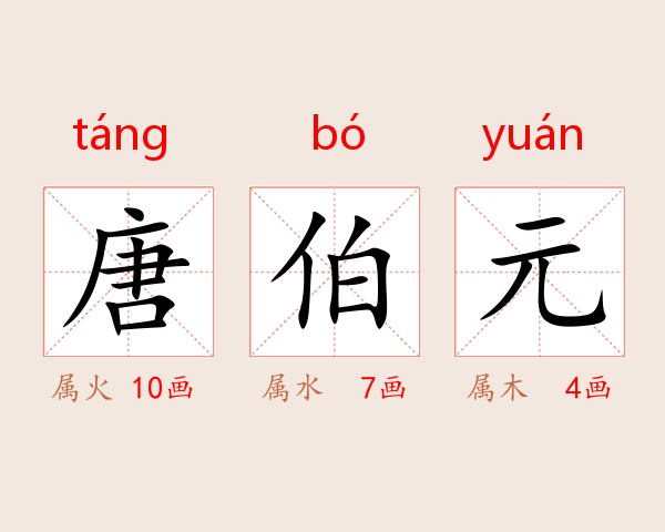 唐伯元