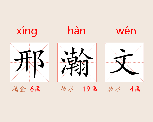 邢瀚文