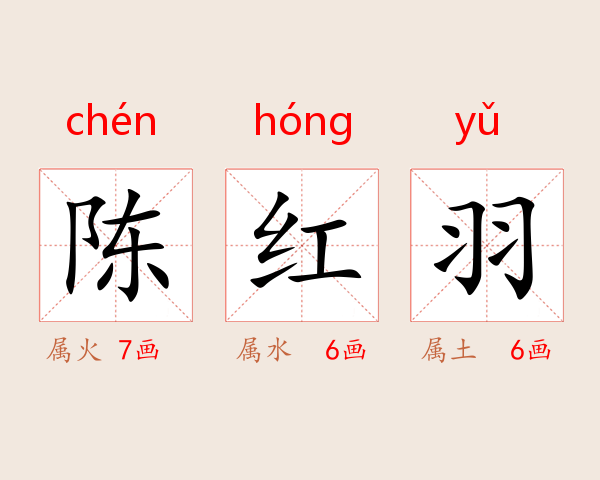 陈红羽