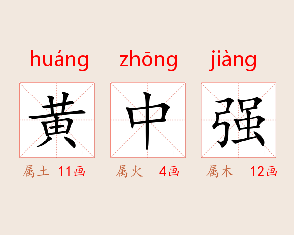 黄中强