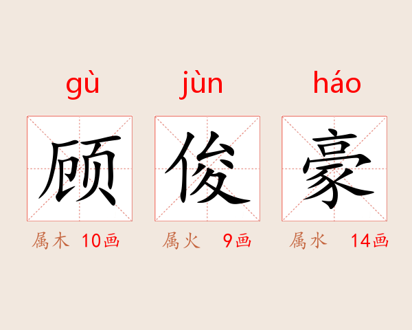 顾俊豪