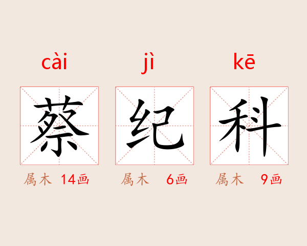 蔡纪科