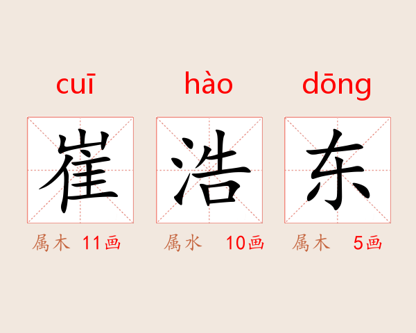 崔浩东