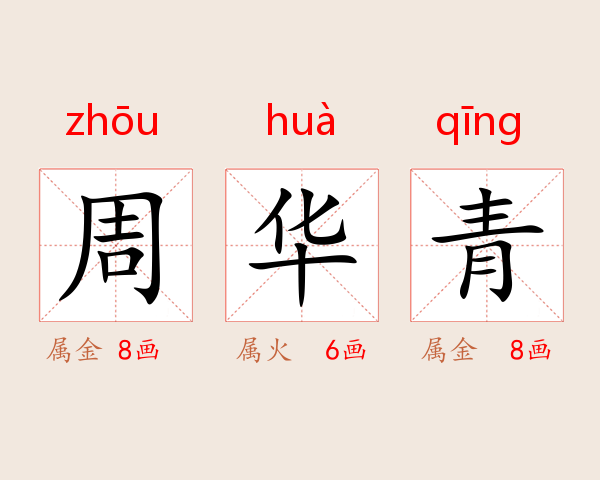 周华青