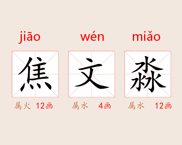 焦文淼