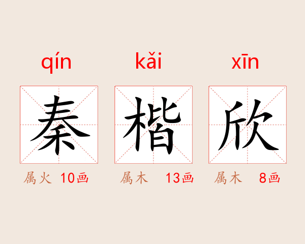秦楷欣