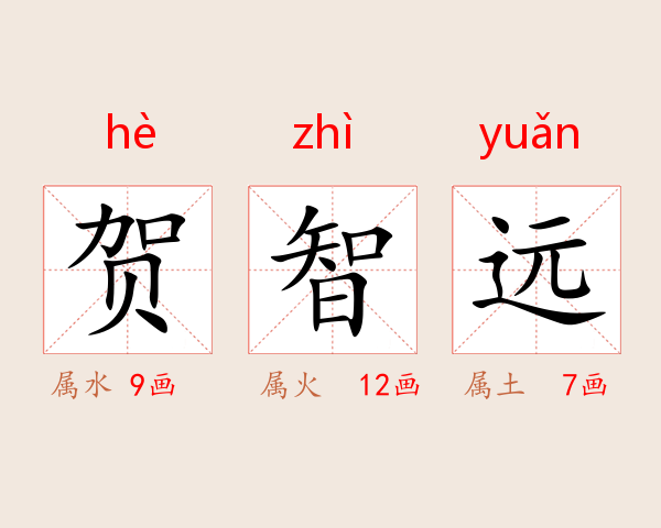 贺智远