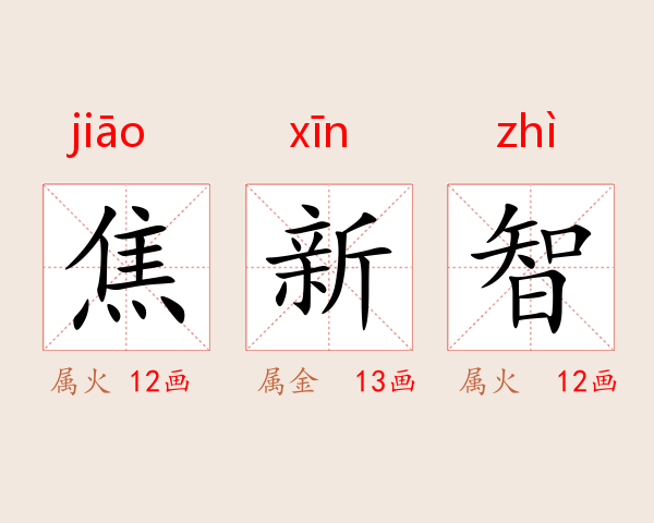 焦新智