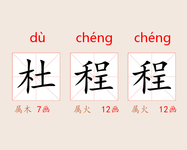 杜程程