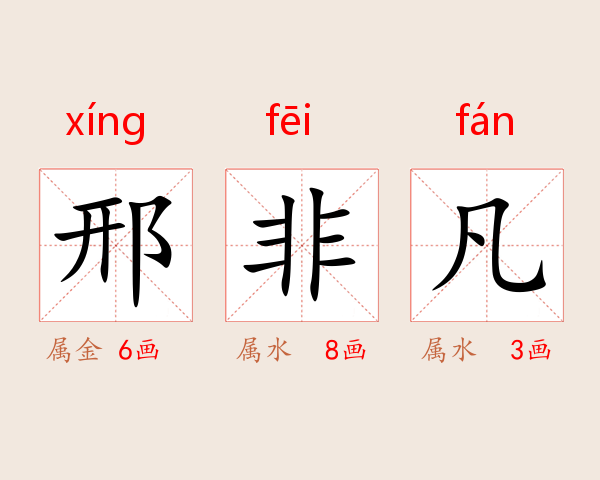 邢非凡