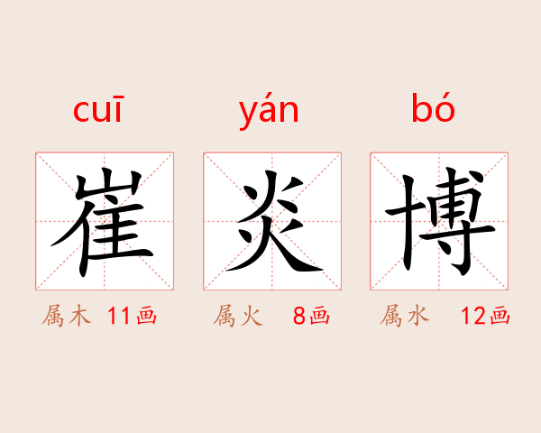 崔炎博