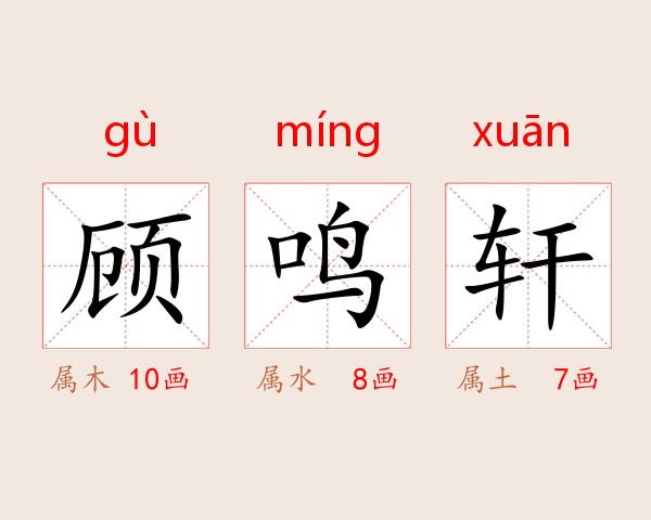顾鸣轩