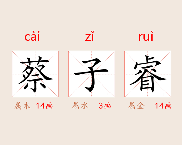 蔡子睿