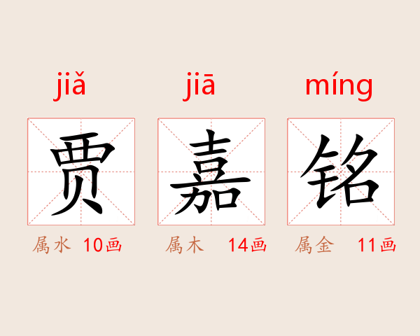 贾嘉铭