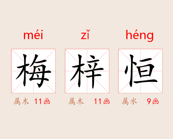 梅梓恒