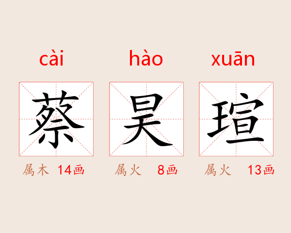 蔡昊瑄