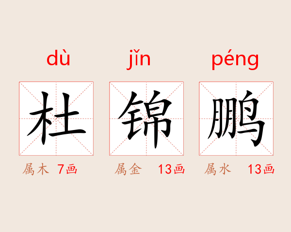 杜锦鹏