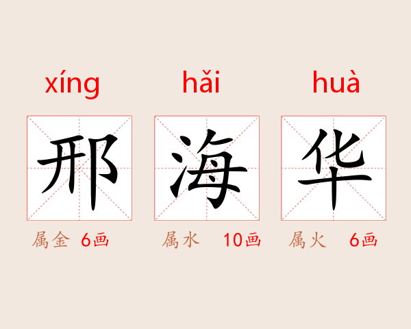邢海华