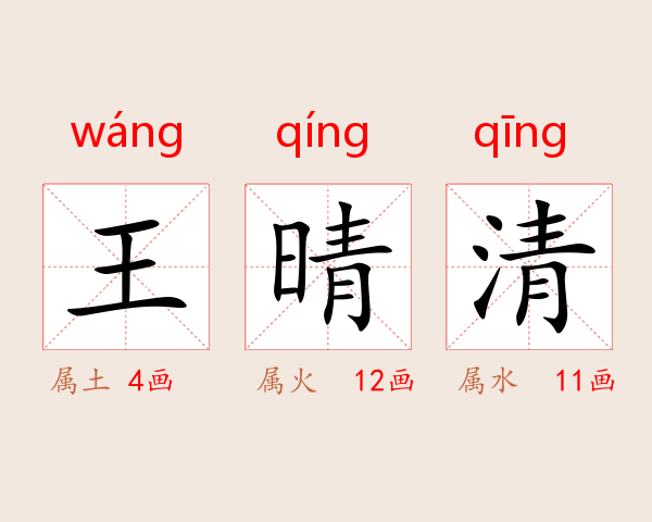 王晴清