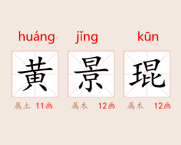 黄景琨