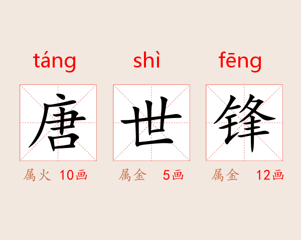 唐世锋