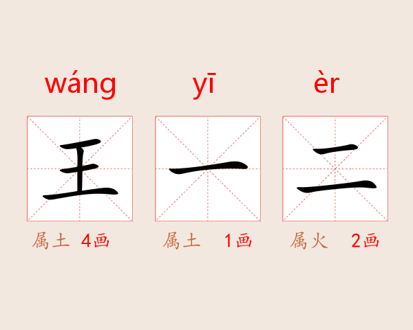 王一二
