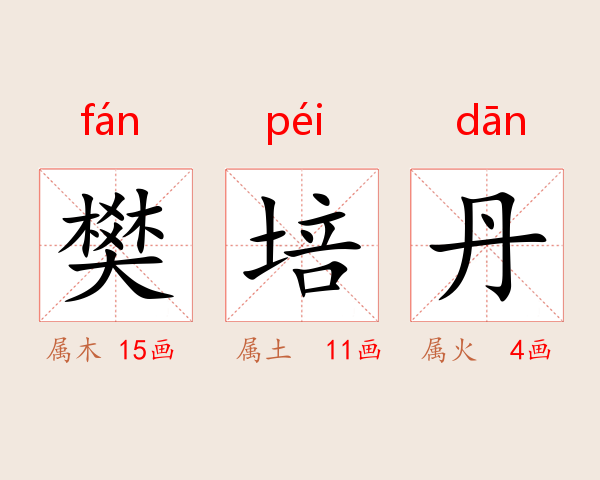 樊培丹