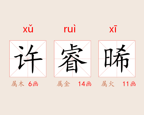 许睿晞