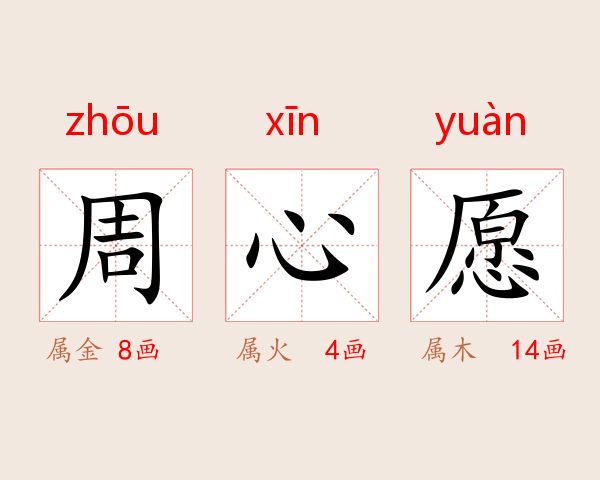 周心愿