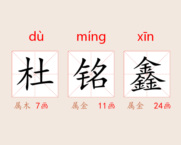 杜铭鑫
