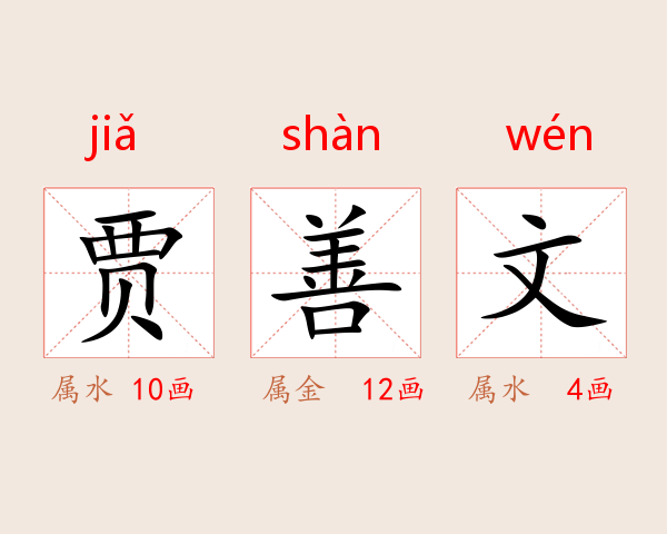 贾善文