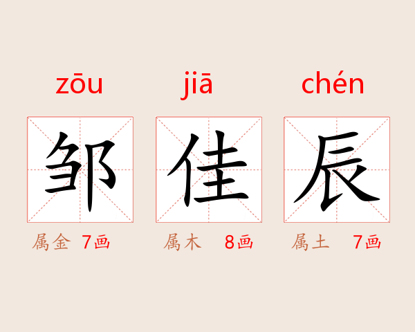 邹佳辰