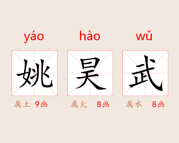姚昊武