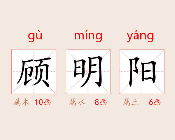 顾明阳
