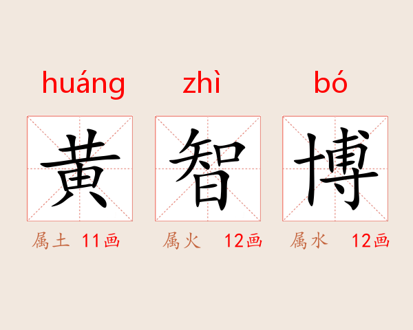 黄智博