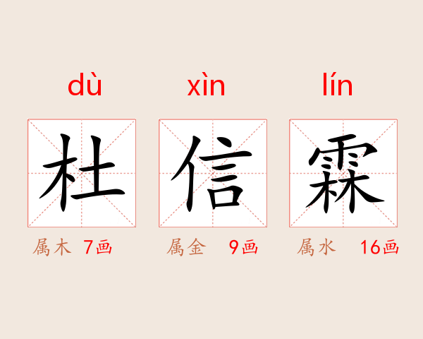 杜信霖