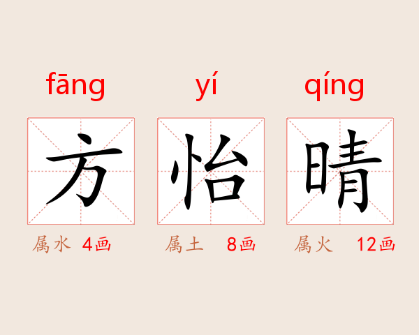 方怡晴
