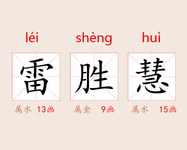 雷胜慧