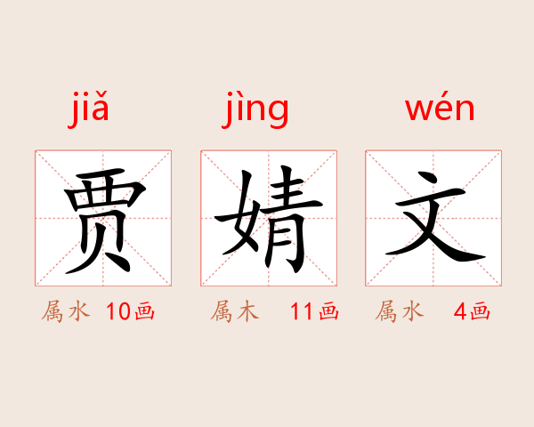 贾婧文