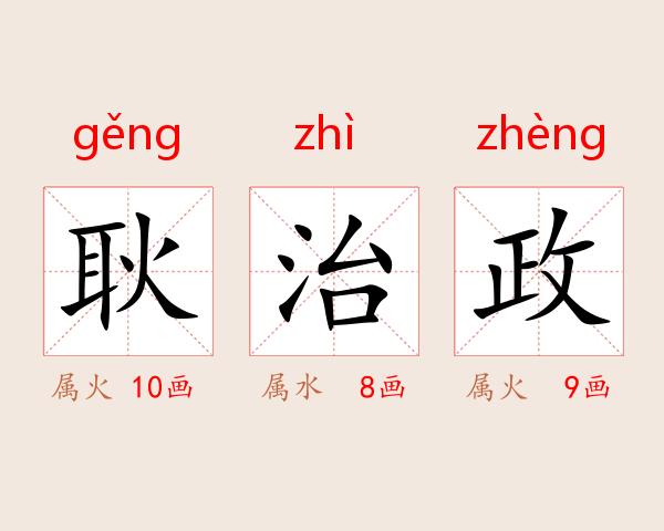 耿治政