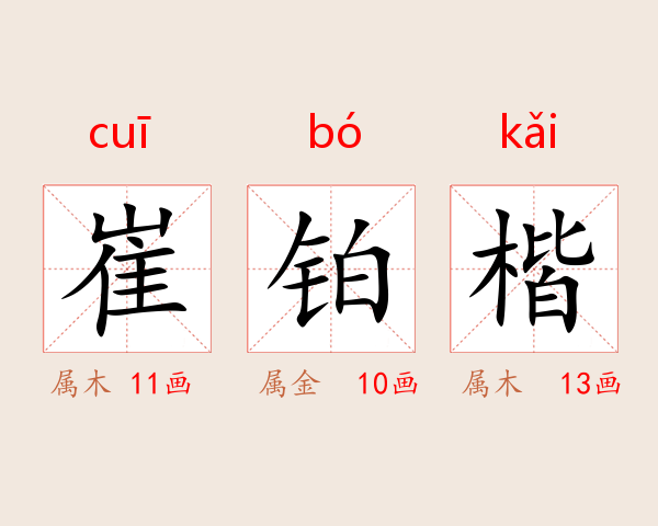 崔铂楷