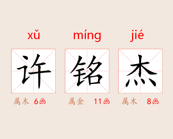 许铭杰