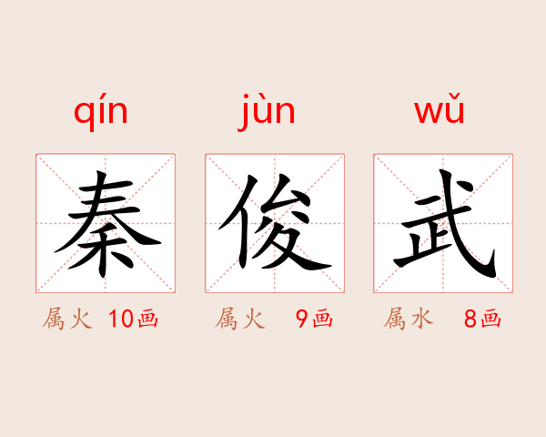 秦俊武