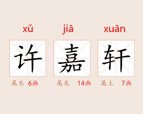 许嘉轩