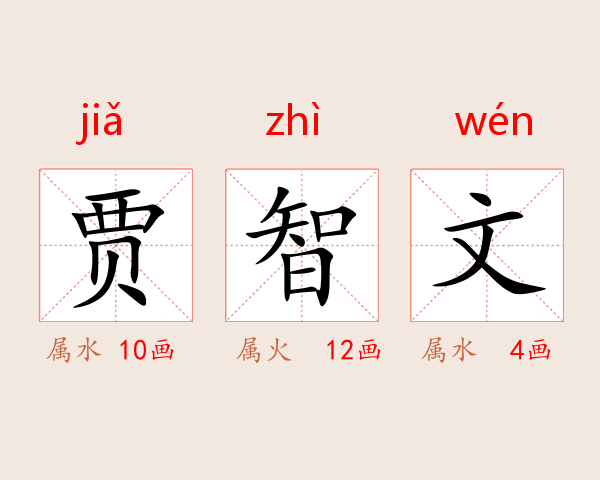 贾智文