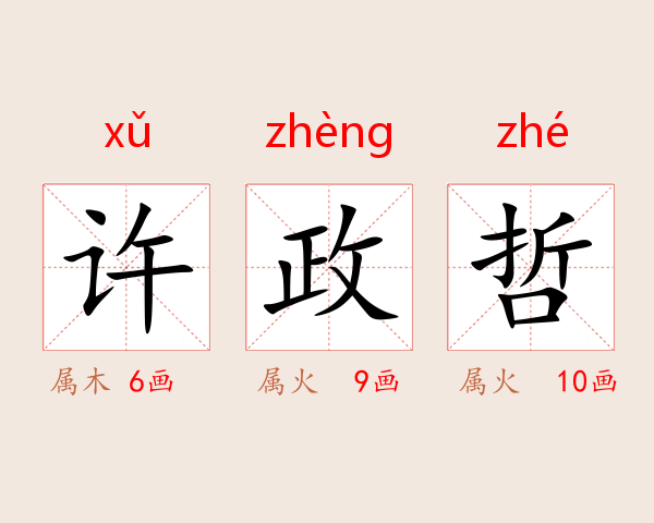 许政哲
