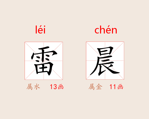 雷晨