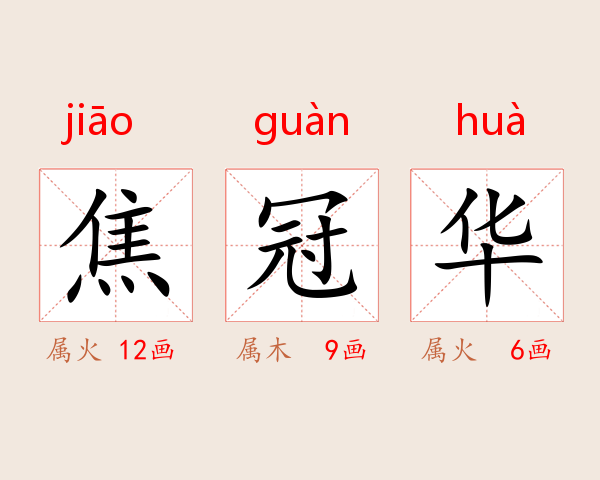 焦冠华